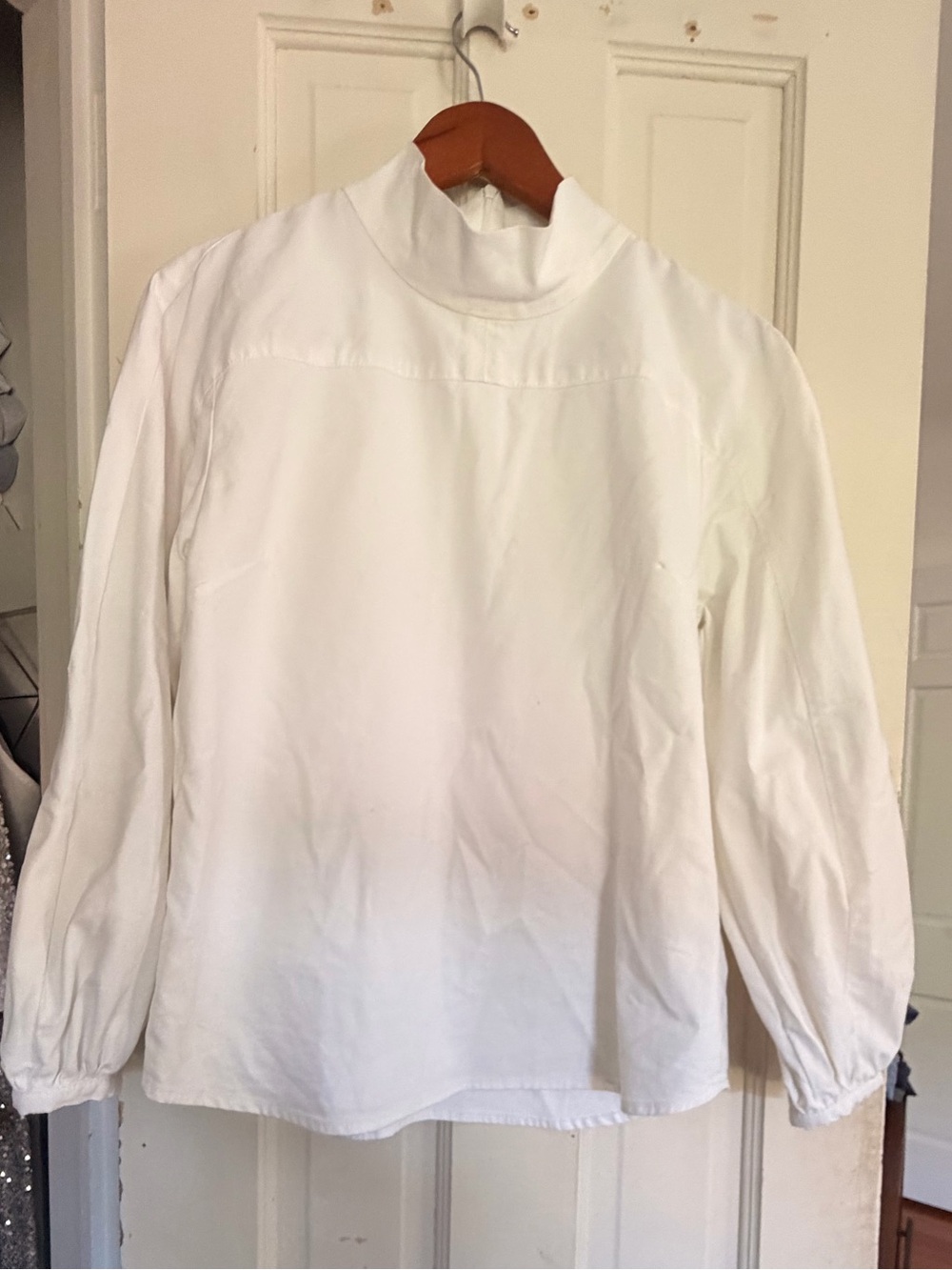Rachel Comey White Button-Up Blouse